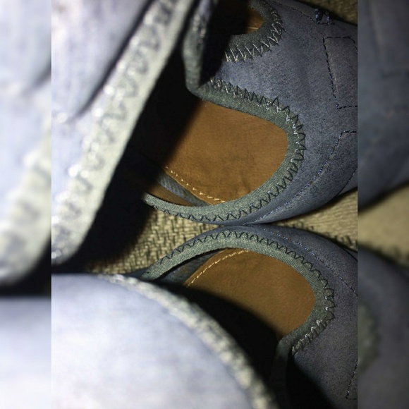 Blue Jean Platform Wedges - Picture 3 of 6